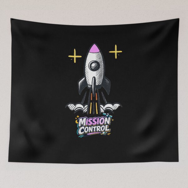 Item preview, Dreamy Space Quote Design - Mission Control designed and sold by Rocket&Stars.