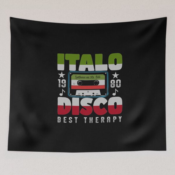 Item preview, Italo Disco Best Therapy 1980s designed and sold by Graphroad.