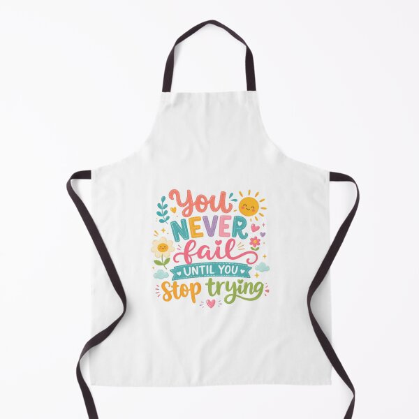Item preview, You Never Fail Until You Stop Trying Motivational Quote Inspirational Saying designed and sold by HumansStuck12.