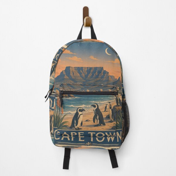 Item preview, Cape Town Sunset Penguin Poster designed and sold by newjoseph.
