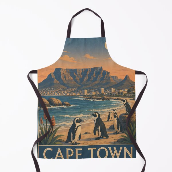 Item preview, Cape Town Sunset Penguin Poster designed and sold by newjoseph.