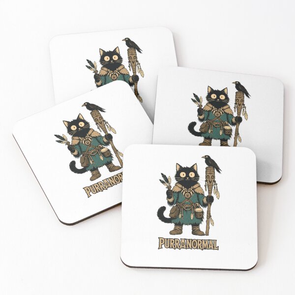 Item preview, Purranormal | Funny Shaman Cat designed and sold by Bisonia.