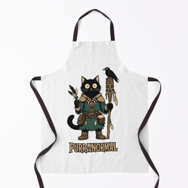 Item preview, Purranormal | Funny Shaman Cat designed and sold by Bisonia.