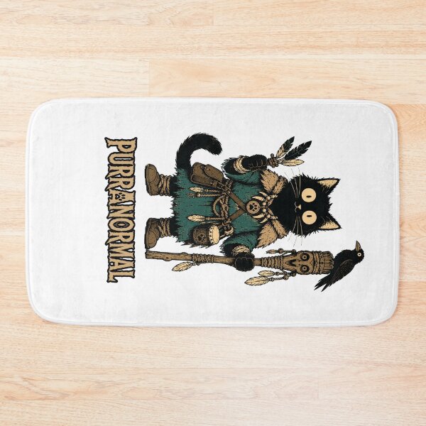 Item preview, Purranormal | Funny Shaman Cat designed and sold by Bisonia.