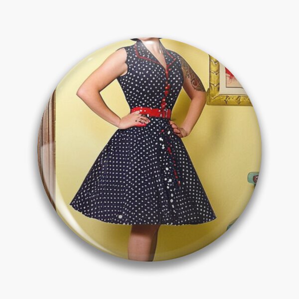 Item preview, Fashion - Pin-up style model, Retro elegance and vintage charm designed and sold by Beat-It.