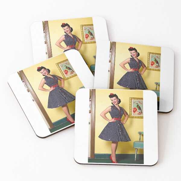 Item preview, Fashion - Pin-up style model, Retro elegance and vintage charm designed and sold by Beat-It.