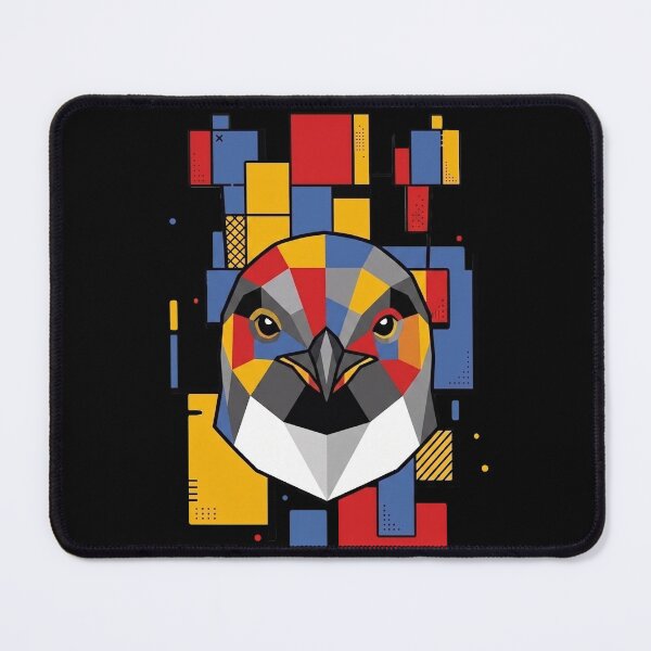 Item preview, Funny Penguin Colorful Blocks Geometric Art Boys Girls Kids designed and sold by FurryHavenPH.