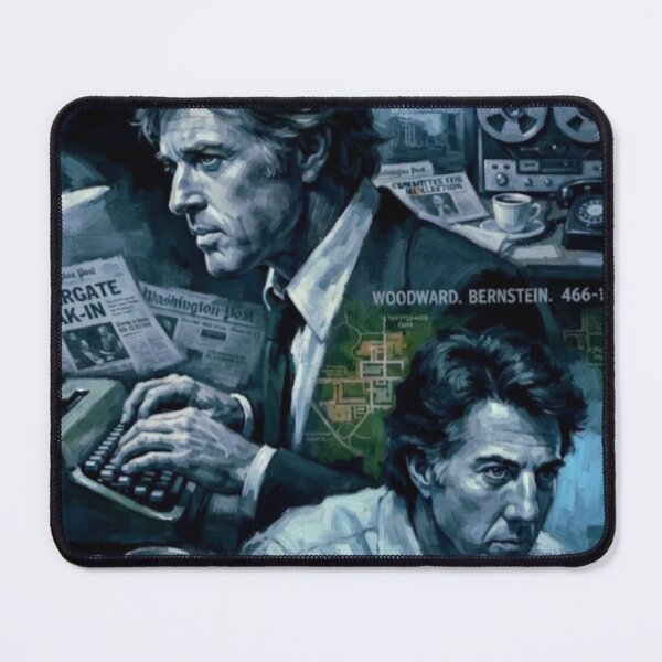 Item preview, All the President's Men Political Thriller Fine Art Tribute designed and sold by Art's Diner.