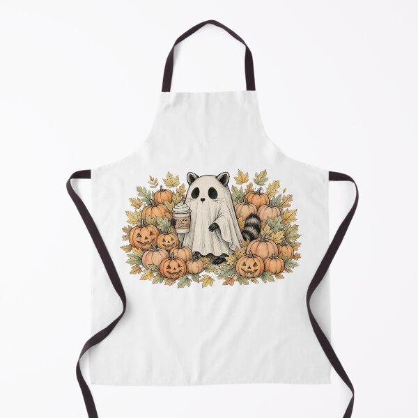 Item preview, Ghost Raccoon Pumpkin Spice Latte - Cute Halloween Fall Autumn designed and sold by Neurospicy Trolls.