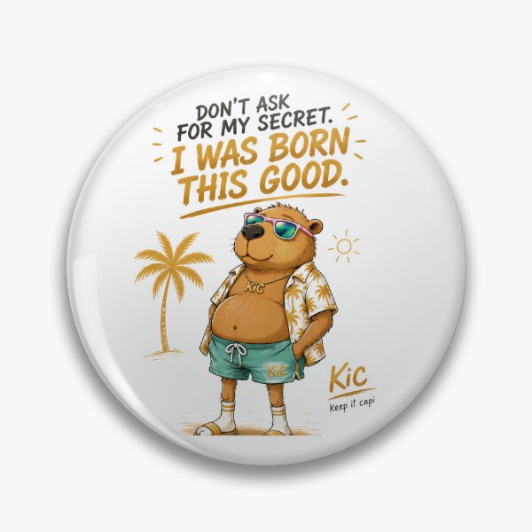 Item preview, Capybara Life designed and sold by keepitcapi.