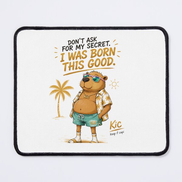 Item preview, Capybara Life designed and sold by keepitcapi.