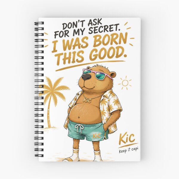 Item preview, Capybara Life designed and sold by keepitcapi.