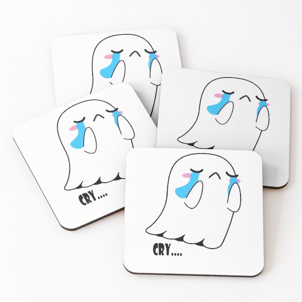 Item preview, Sad Crying Ghost Cartoon designed and sold by raplesarjuna15.