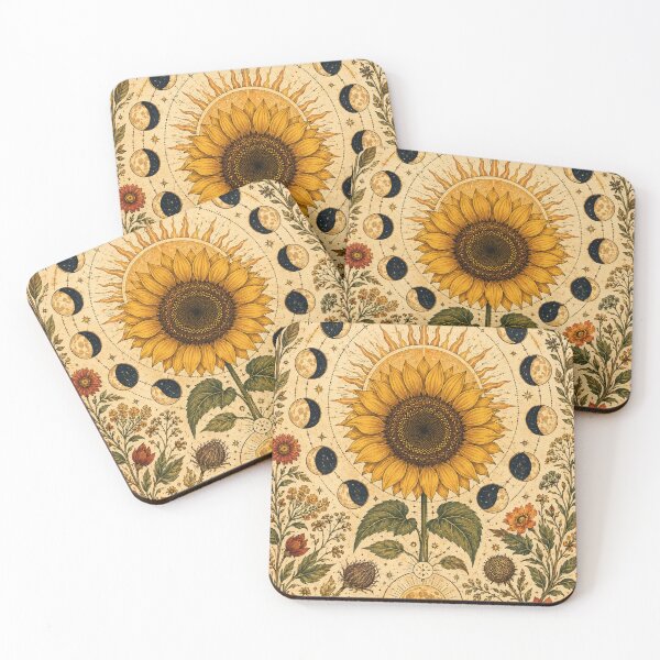 Item preview, sunflower celestial art designed and sold by alexrow.