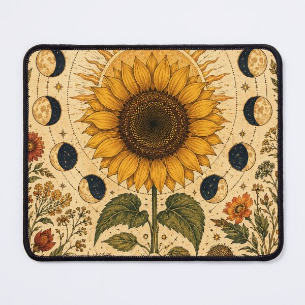 Item preview, sunflower celestial art designed and sold by alexrow.