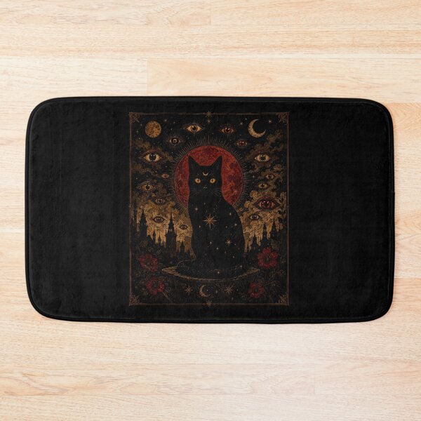 Item preview, Mystic Black Cat designed and sold by SignumShop.