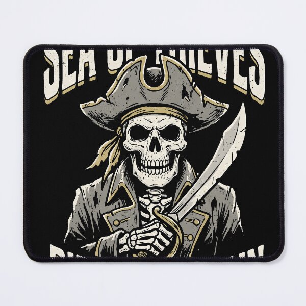 Item preview, Skeleton Pirate Captain Sea of Thieves Bootleg Gamer Graphic Tee designed and sold by Senpaiwaves.