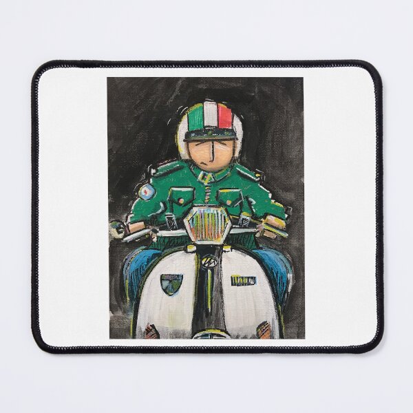 Item preview, Classic Scooter | Vintage Scooter Riders | Scooterist, Retro Mod Inspired Art designed and sold by GWARTGB.
