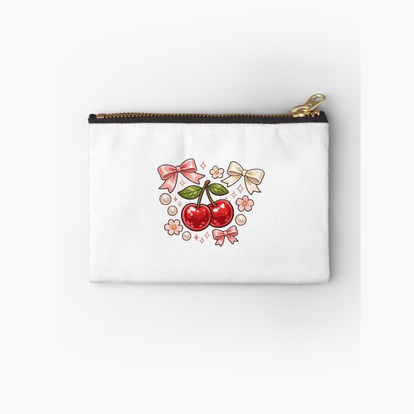 Item preview, Cute Kawaii Cherry Bows Floral Aesthetic designed and sold by SK ArtNest.