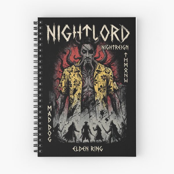Item preview, The Nightlord Elden Ring Nightreign Grunge Gaming Graphic Tee designed and sold by Senpaiwaves.