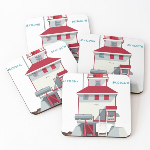 Item preview, Thunder Bay Ontario Great Lakes Lighthouses designed and sold by greatlakesimage.