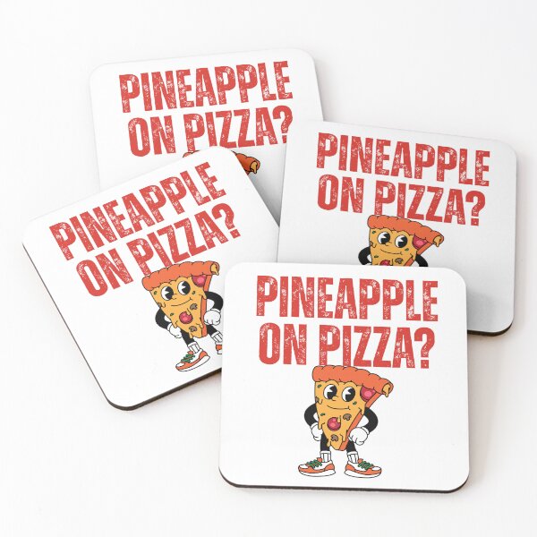 Item preview, Pineapple on Pizza Debate | Pizza Slice Graphic for Pizza Lovers designed and sold by boldstuffshop.