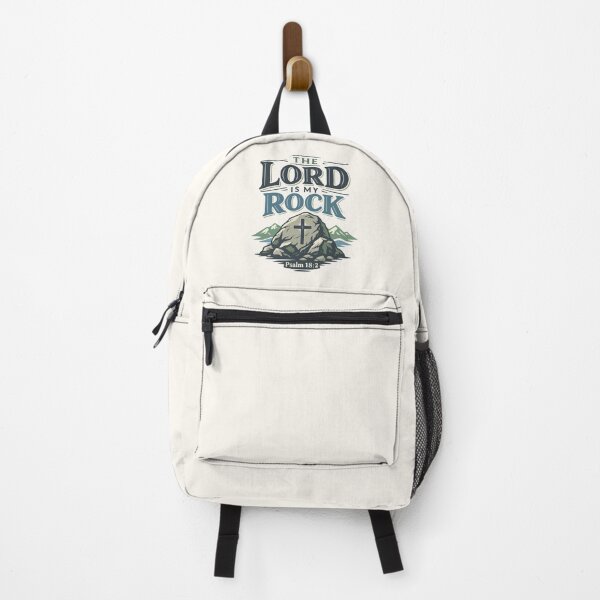 Item preview, The Lord Is My Rock Christian – Psalm 18:2 Bible Verse designed and sold by stylishdzign.