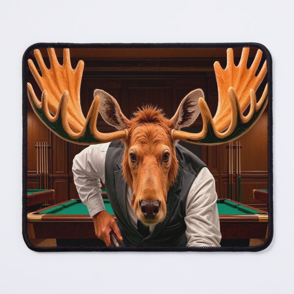 Item preview, Moose Billiards Player designed and sold by HybridA-2.