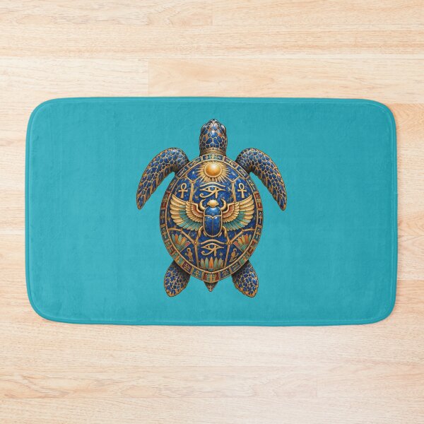 Item preview, Lapis Lazuli Sea Turtle | Ancient Egyptian Turtle Collection designed and sold by Zaru Art Studio.