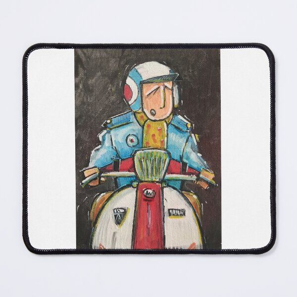 Item preview, Classic Scooter | Vintage Scooter Riders | Scooterist, Retro Mod Inspired Art designed and sold by GWARTGB.