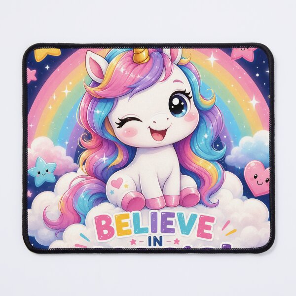 Item preview, Believe in Magic Cute Unicorn designed and sold by RabeART.