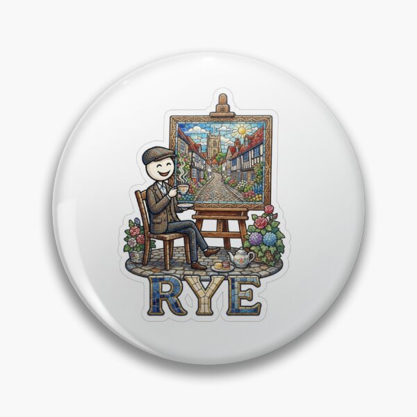Item preview, Rye Tea Time Mosaic Travel Sticker Summer Souvenir designed and sold by Imaginarium of Chaos falcon88 .
