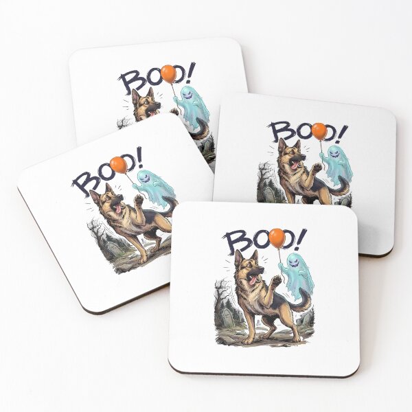 Item preview, german shepherd halloween,german shepherd halloween,ghost selfie, designed and sold by w66aboo.