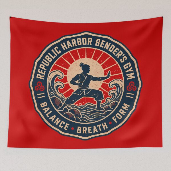 Item preview, Republic Harbor Bender’s Gym Patch designed and sold by agearb.