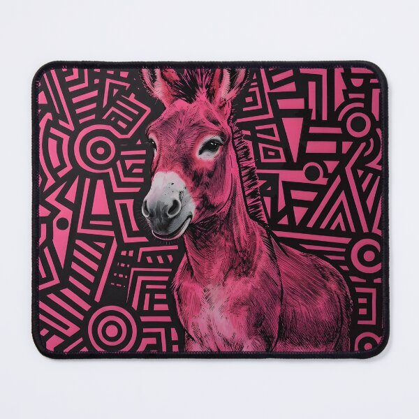 Item preview, Pink Donkey Illustration Design designed and sold by Erlin Rudho.