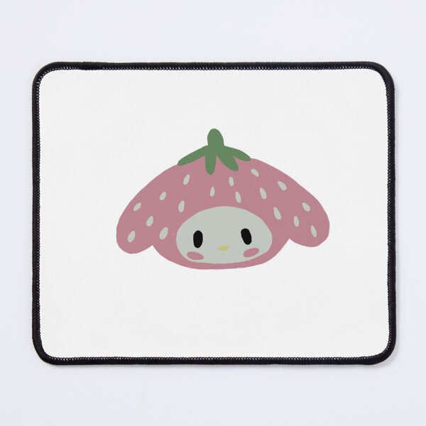 Item preview, cute bunny strawberry kawaii designed and sold by ellmoswrld.