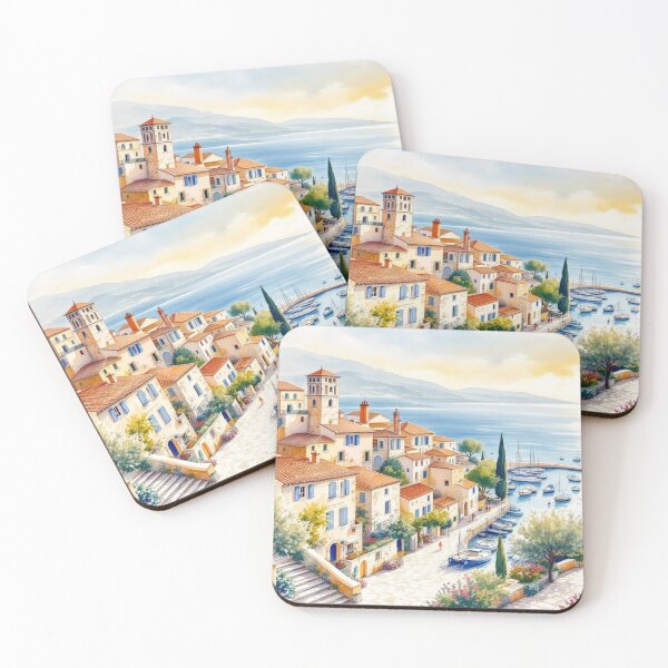 Item preview, Small port in the south of France designed and sold by jefboutique6150.