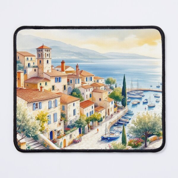 Item preview, Small port in the south of France designed and sold by jefboutique6150.