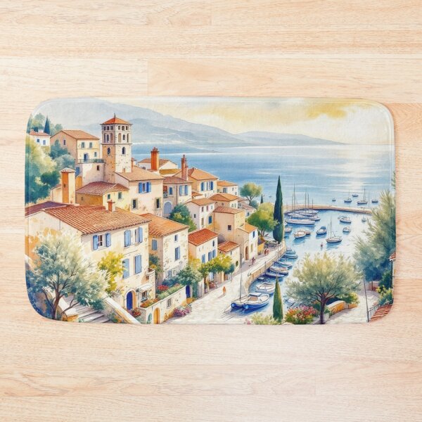 Item preview, Small port in the south of France designed and sold by jefboutique6150.