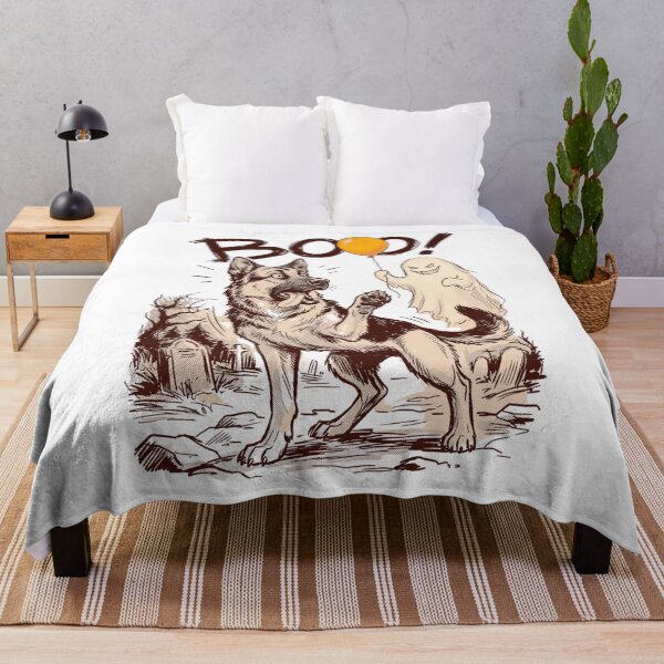 Item preview, german shepherd halloween,german shepherd halloween,ghost selfie, designed and sold by w66aboo.