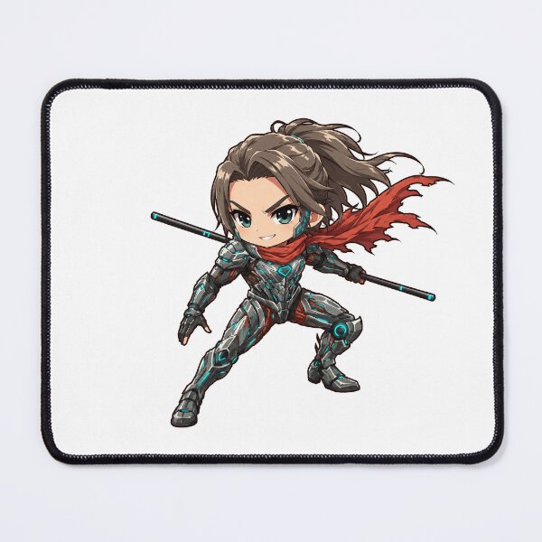 Item preview, scifi warrior ninja cute anime dnd art original art character design  designed and sold by sabartgunpla.
