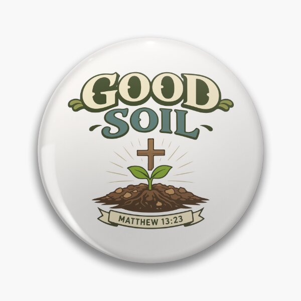 Item preview, Good Soil Christian Growth – Matthew 13:23 Bible Verse  designed and sold by stylishdzign.
