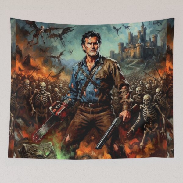 Item preview, Army of Darkness Cult Horror Fine Art Tribute designed and sold by Art's Diner.