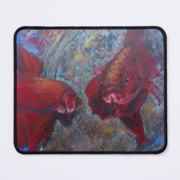 Item preview, Monster in the Mirror - Acrylic on Canvas designed and sold by Ijsvogel92.