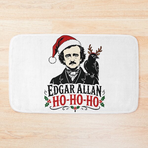 Item preview, Edgar Allan Ho-Ho-Ho – Gothic Christmas Raven designed and sold by Fenay Designs.