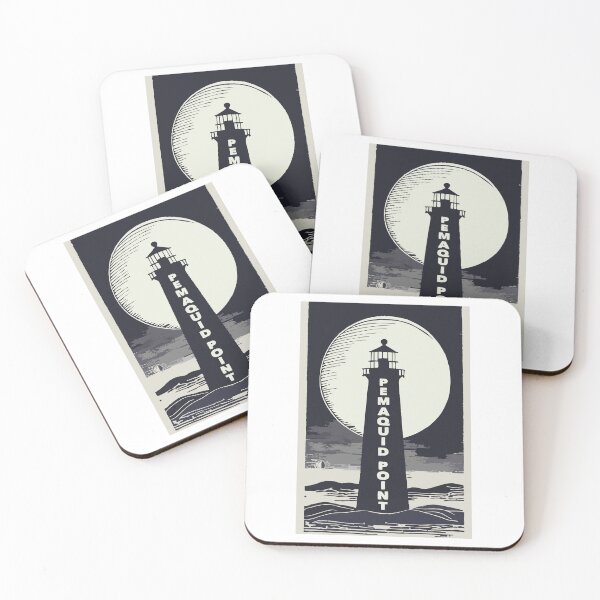 Item preview, Pemaquid Point Light Moon designed and sold by Esskay Designs.