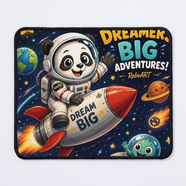 Item preview, Little Dreamers Big Adventures Panda designed and sold by RabeART.