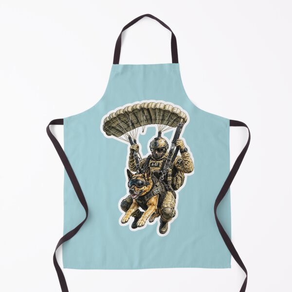 Item preview, Tactical Military K9 Paratrooper Parachuting designed and sold by carestazafeli.