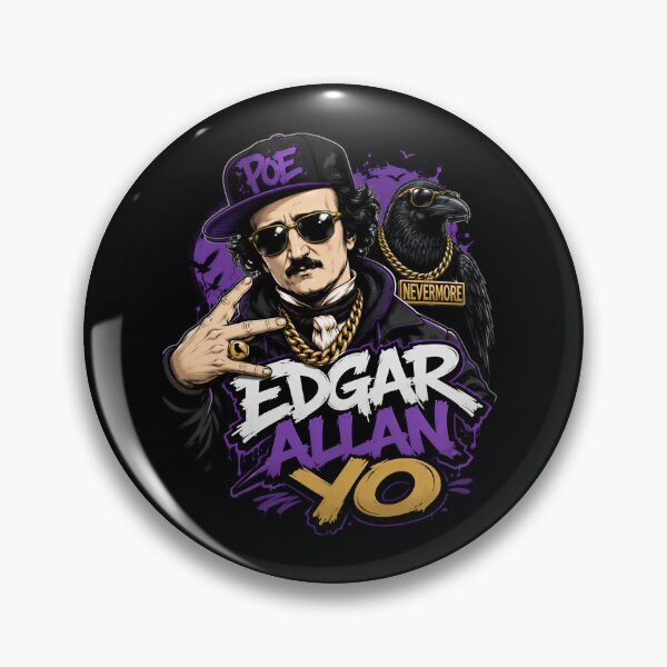Item preview, Edgar Allan Yo – Nevermore Hip-Hop Raven designed and sold by Fenay Designs.