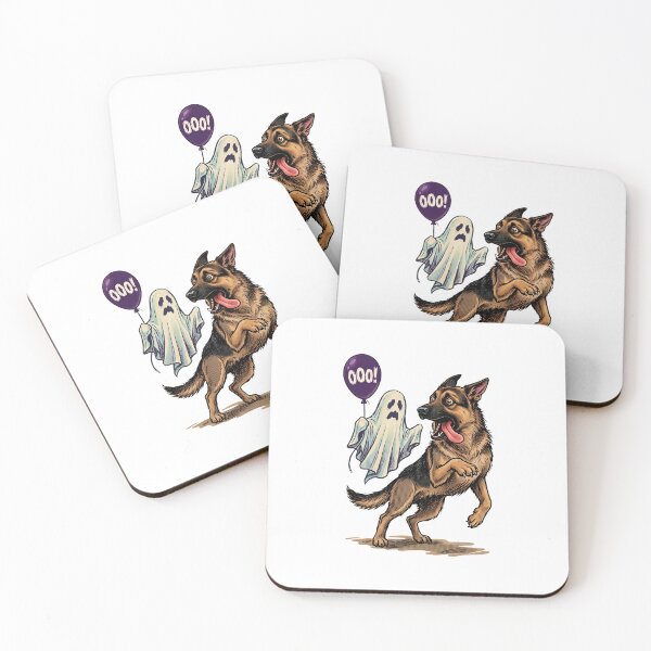 Item preview, Copy of german shepherd halloween,german shepherd halloween,ghost selfie, designed and sold by w66aboo.